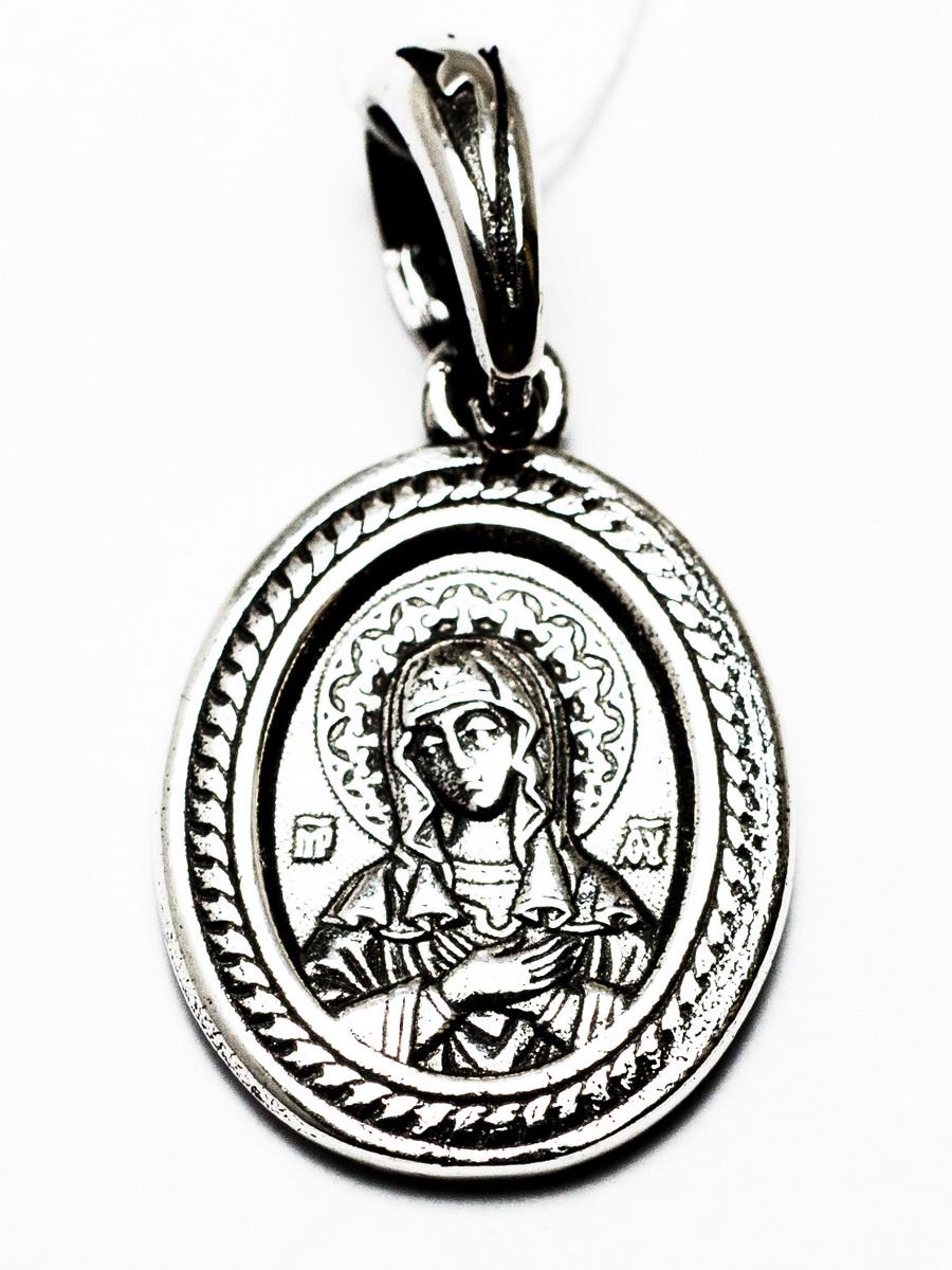 Образок Икона Божьей Матери Умиление Молитва