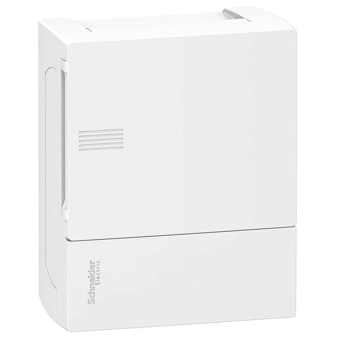 Щит розподільний Schneider Electric 6 модулів пластик 198х160х95 мм Білий (MIP12106)