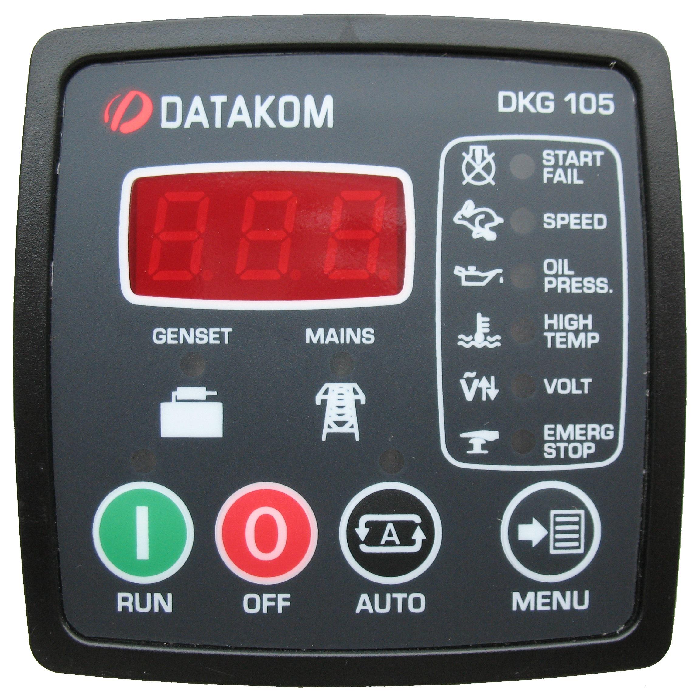 Контроллер автоматического управления генератором DATAKOM DKG-105 + ввод резерва - фото 2