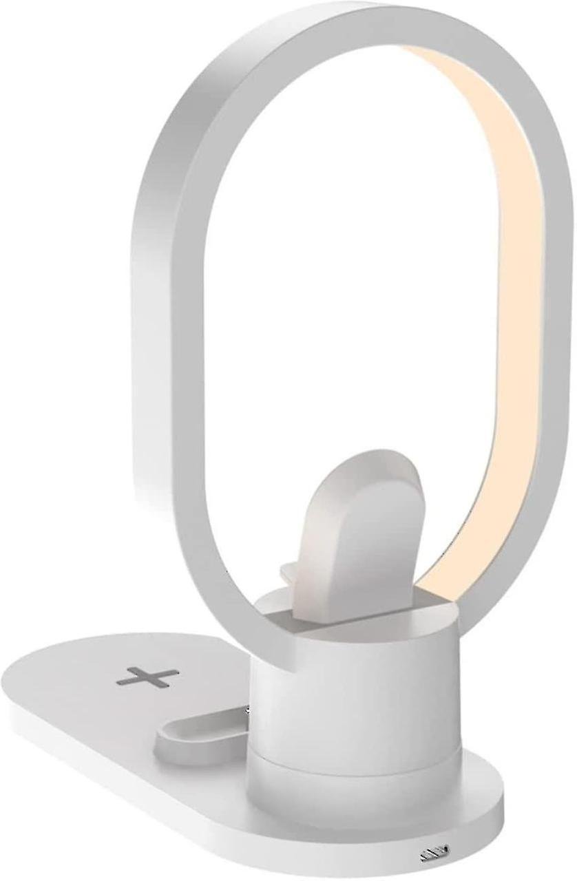 Ночник с беспроводной зарядкой LED 4в1 15 Вт (STD15)