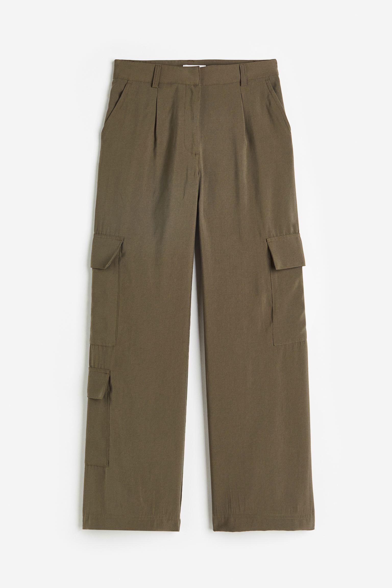 Штани H&M р. 38 Хакі (А28121156353)