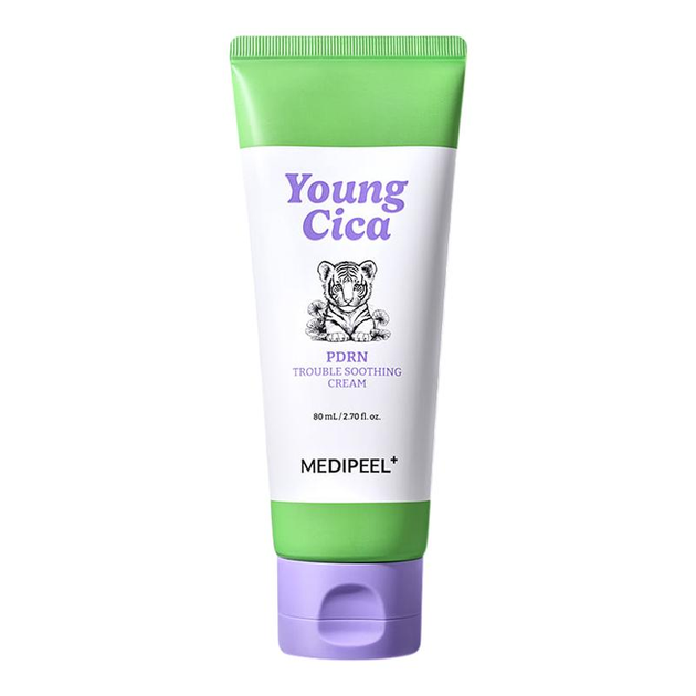 Крем заспокійливий з PDRN та центелою азіатської Medi-Peel Young Cica PDRN Trouble Soothing Cream 80 мл