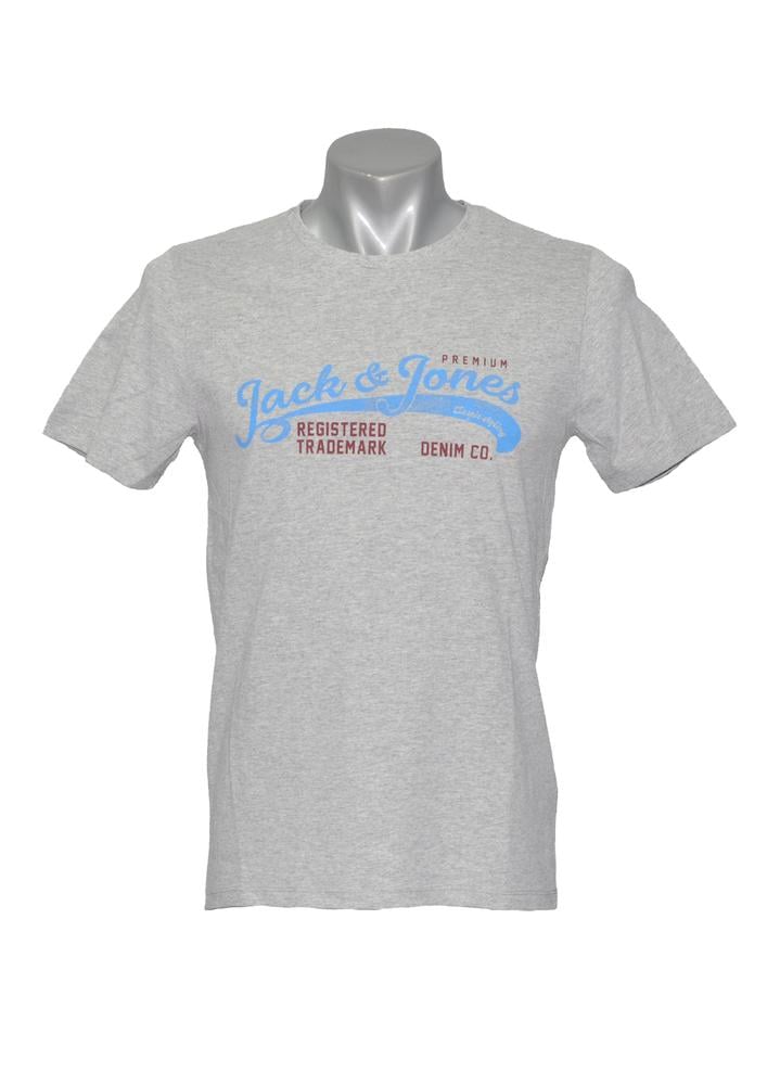 Футболка Jack & Jones 73-3004x60 мужская S Серый