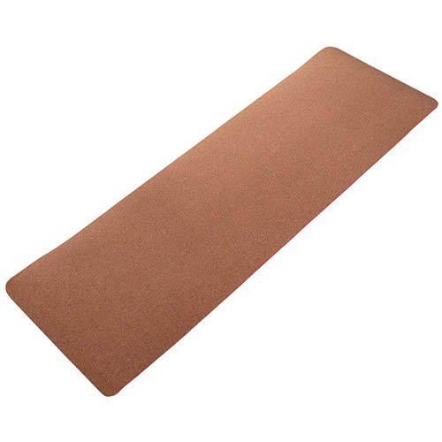 Коврик для йоги FI-2433 пробковый каучуковый Розовый (56508150) - фото 4