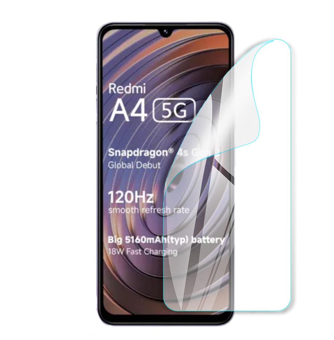 Защитная полиуретановая глянцевая пленка Simple Armor на экран смартфона Xiaomi Redmi A4 5G (PF-S02SNG-003-258)