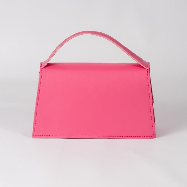 Сумка женская кросс-боди из гладкой экокожи XENIA № 17-24 Розовый - фото 2 Сумка женская кросс-боди из гладкой экокожи XENIA № 17-24 Розовый - фото 2