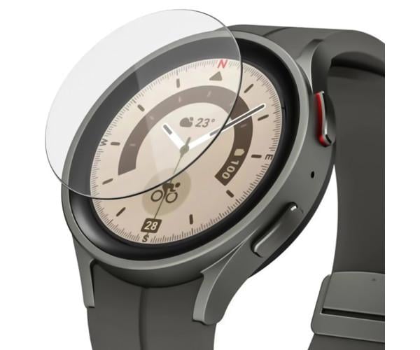 Стекло защитное HD Clear для смарт-часов Samsung Galaxy Watch 5 44 мм Стекло защитное HD Clear для смарт-часов Samsung Galaxy Watch 5 44 мм
