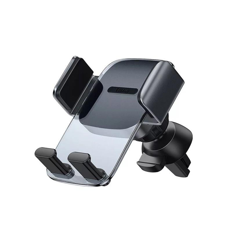 Автодержатель для телефона BASEUS Easy Control Clamp Car Mount Holder Air Outlet Version Black (SUYK000101) - фото 2 Автодержатель для телефона BASEUS Easy Control Clamp Car Mount Holder Air Outlet Version Black (SUYK000101) - фото 2