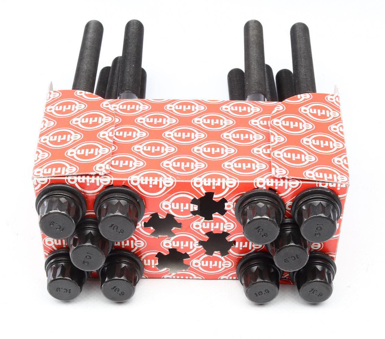 Болты головки ELRING Hyundai Tucson/Santa Fe/Kia Cee'd/Cerato1,5D/2,0D 01- M12x184 мм 10 шт. (912,370)