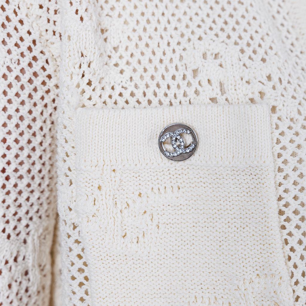 Кардиган жіночий повсякденний Chanel S Білий (2797308602) - фото 5 Кардиган жіночий повсякденний Chanel S Білий (2797308602) - фото 5