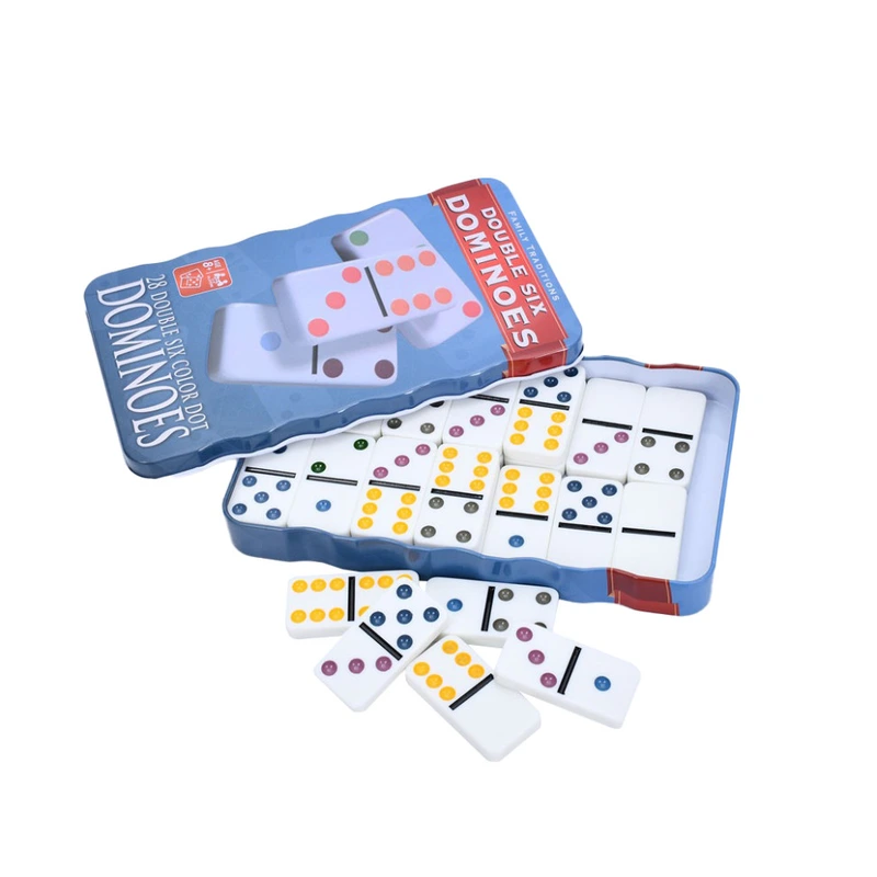 Настільна гра "Доміно" TD202322 в залізному пеналі (31914825)