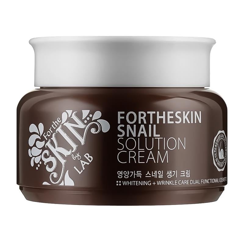 Крем для обличчя Fortheskin Snail Solution Cream 100 мл (8809598150034) - фото 1