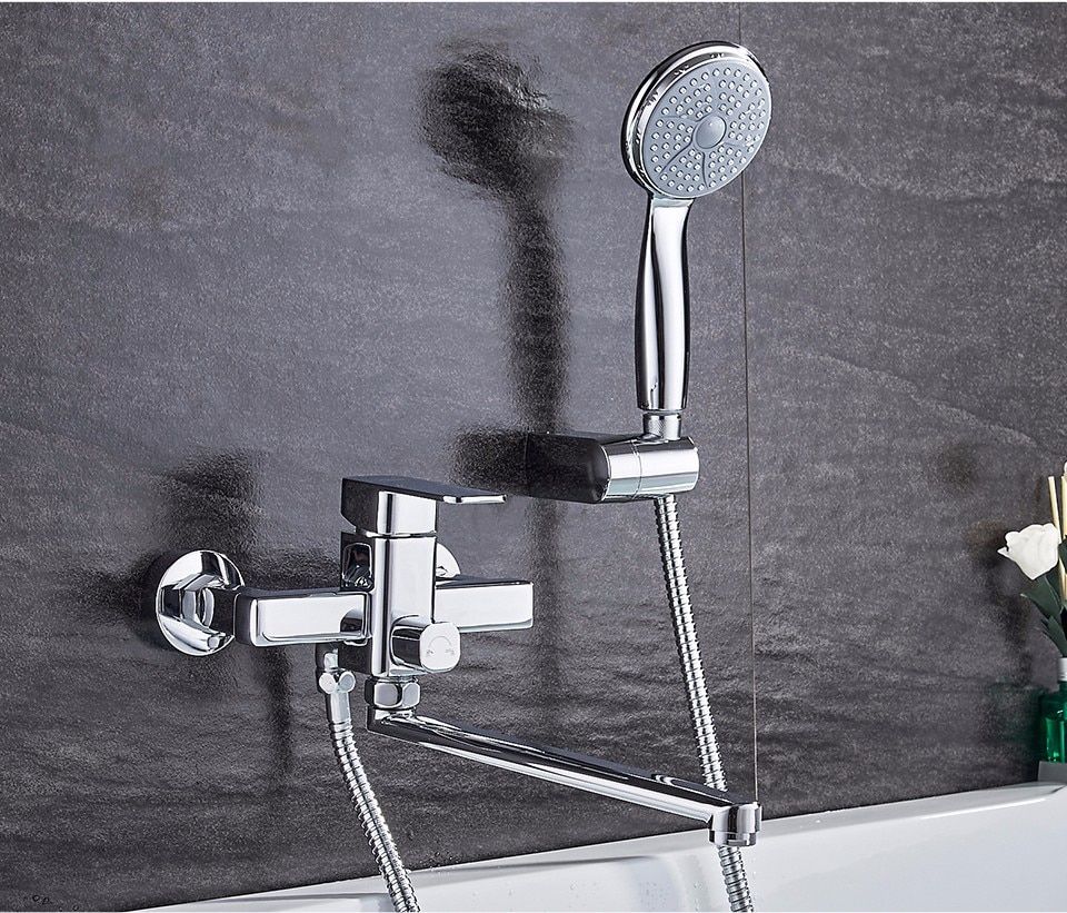 Смеситель для ванны Ledeme 2233