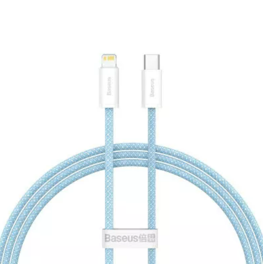 Кабель для зарядки BASEUS CALD000003 Dynamic Series Fast Charging Type-C to Lightning 20 W 1 м Blue (559730)