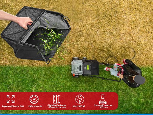 Аэратор электрический LEHMANN POLSKA ALYSSUM 2500 Вт 320 мм (65892) - фото 11 Аэратор электрический LEHMANN POLSKA ALYSSUM 2500 Вт 320 мм (65892) - фото 11