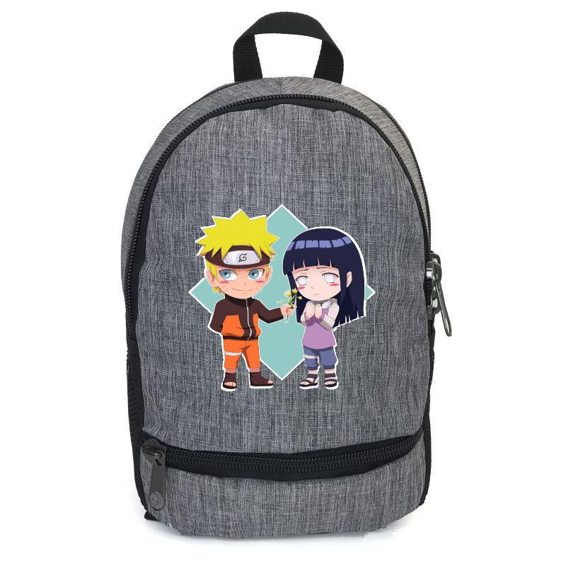 Шкільний рюкзак Cappuccino Toys Naruto-08 12,5 л Сірий (1381809863)