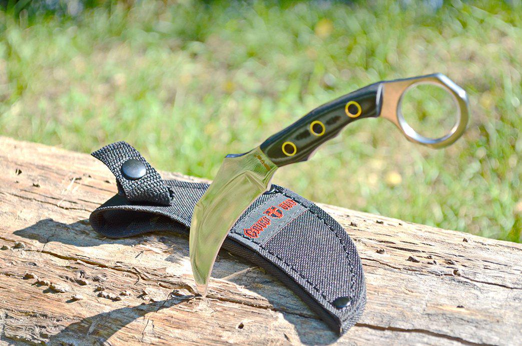 Нож охотничий керамбит Grand Way 80 мм (2534MP) - фото 4