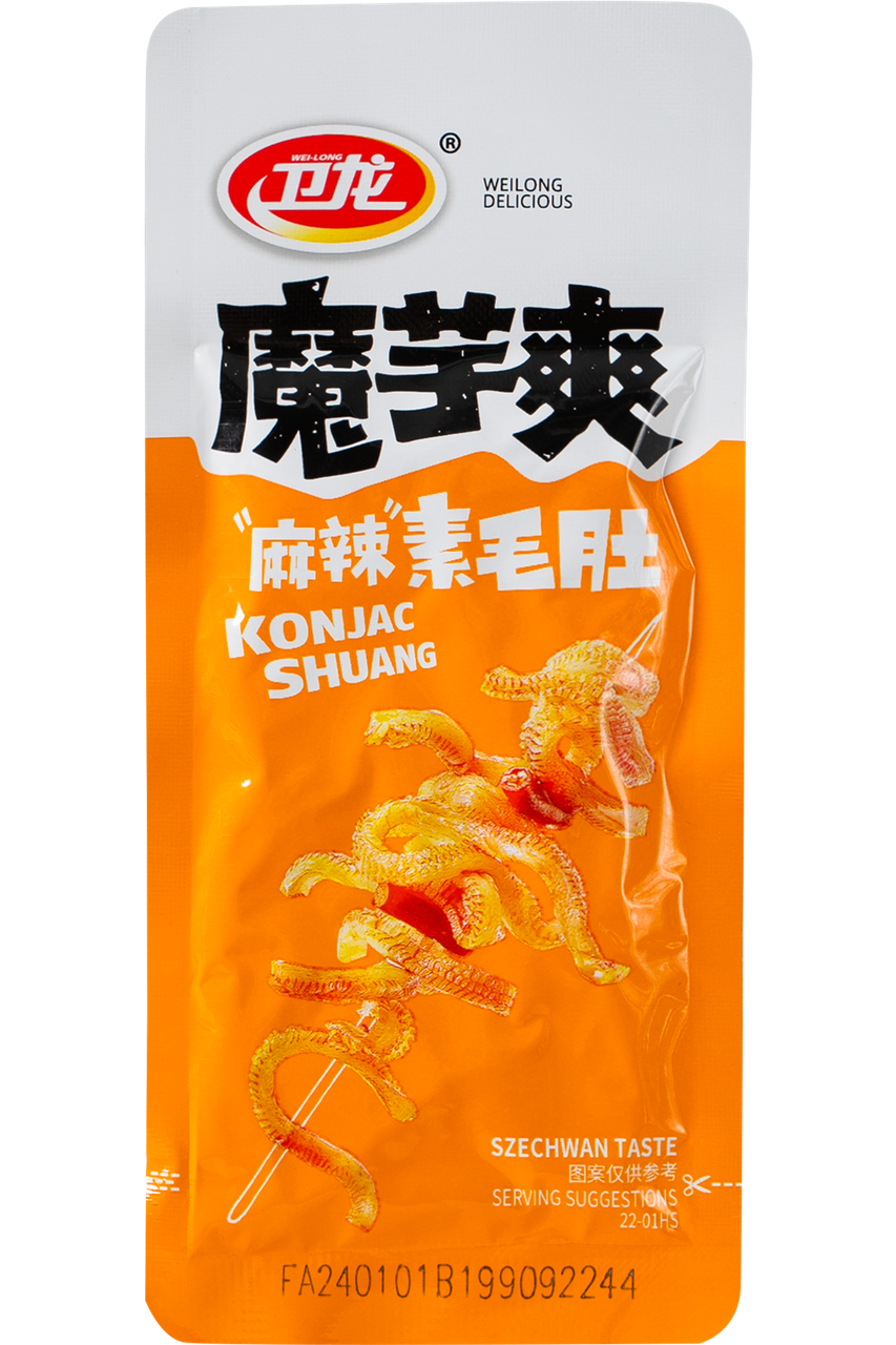 Конжак снек WEILONG Konjac Shuang Sichuan Flavor 18 г (000009559)
