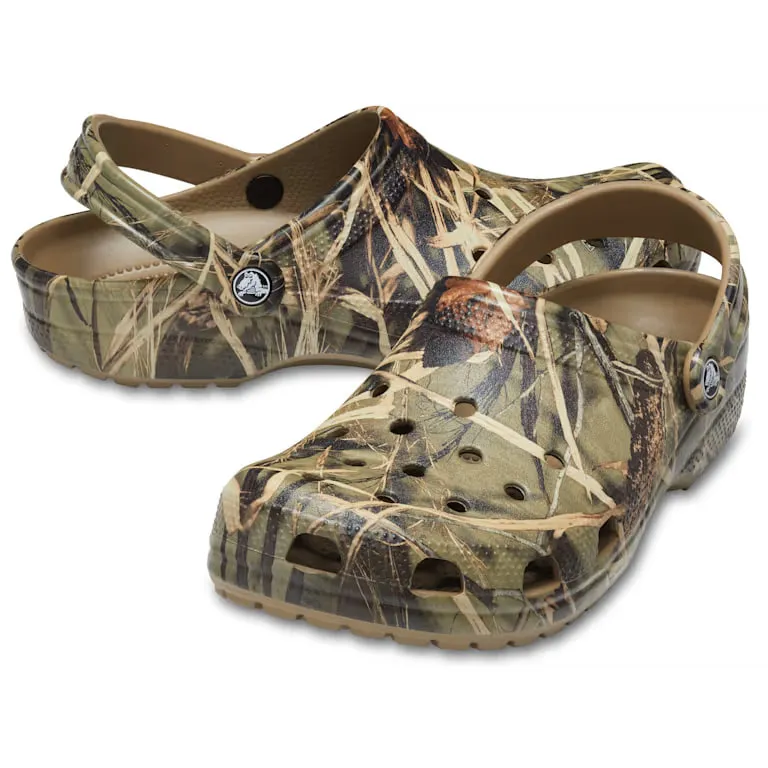 Сабо чоловічі Crocs Classic Realtree р. 44-45 Хакі (19904)
