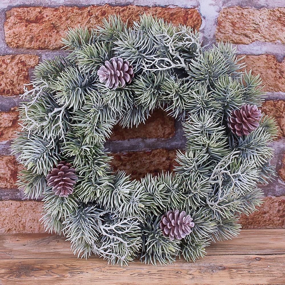 Вінок із сосни з корінцями 40 см (3088)