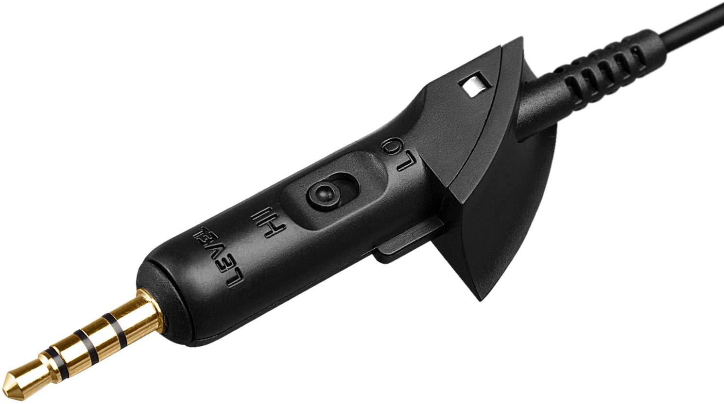 Кабель для наушников BOSE QC15/QC2 Черный - фото 2 Кабель для наушников BOSE QC15/QC2 Черный - фото 2