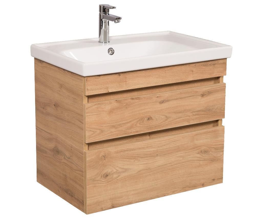 Тумба Винтаж консольная с умывальником Frame 70 см Севилья (1663825925)