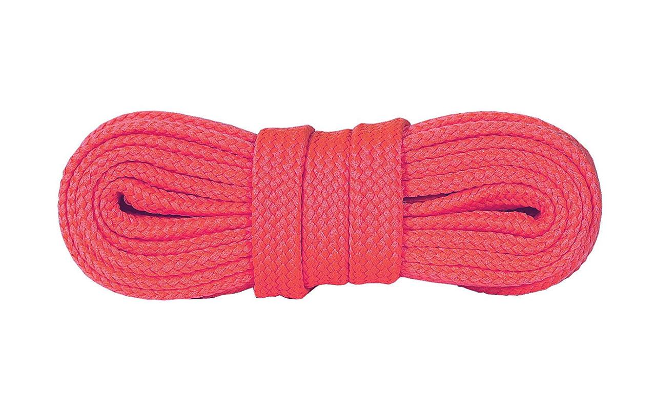 Шнурки для обуви плоские Kaps Sneakers Laces 120 см Розовый Флуоресцентный