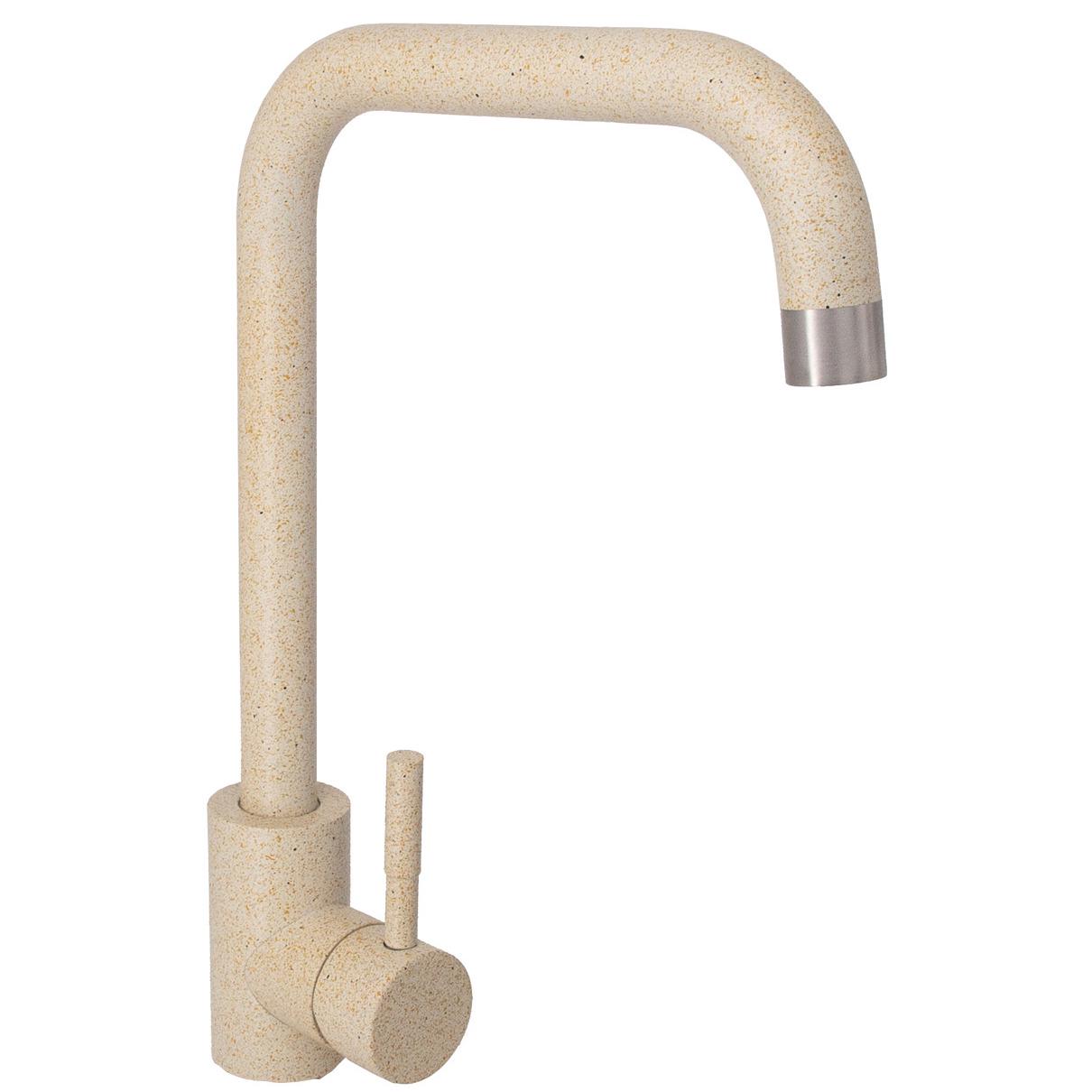 Смеситель для кухни Platinum NА3008B PLS-A35252 однорычажный Бежевый (158570)