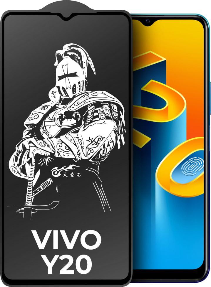 Защитное стекло King Fire Vivo Y20 (Full Glue) Black (30299)