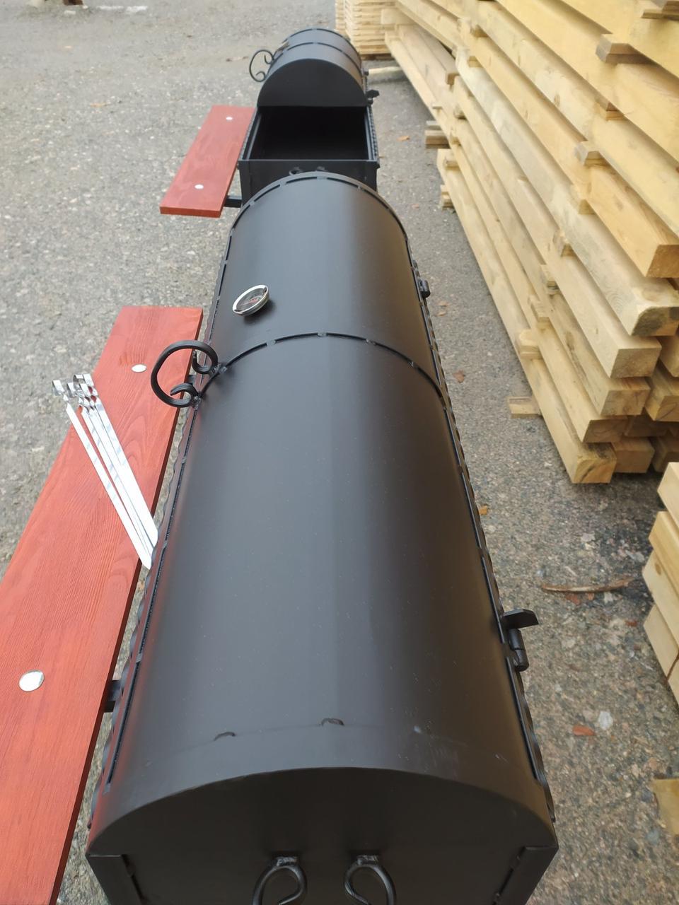 Гриль-мангал на 20 шампурів сталь 4 мм 100 см (1785702653) - фото 6 Гриль-мангал на 20 шампурів сталь 4 мм 100 см (1785702653) - фото 6