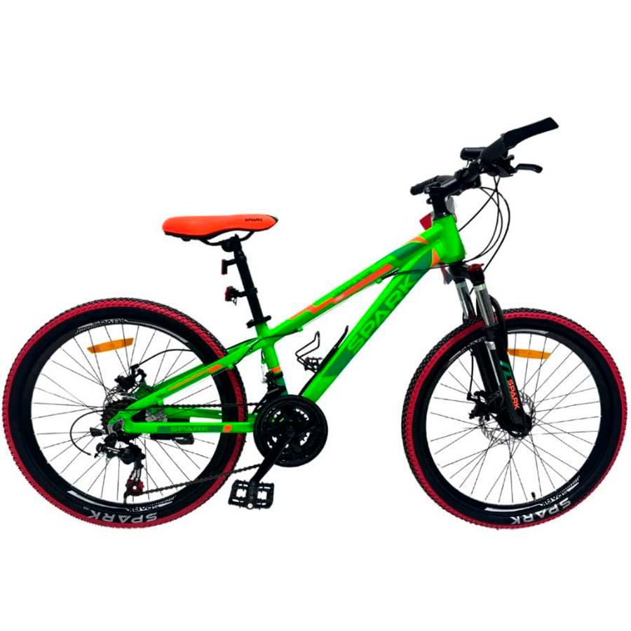 Велосипед Spark Tracker Junior 2023 24" Зеленый (000161263) Велосипед Spark Tracker Junior 2023 24" Зеленый (000161263)