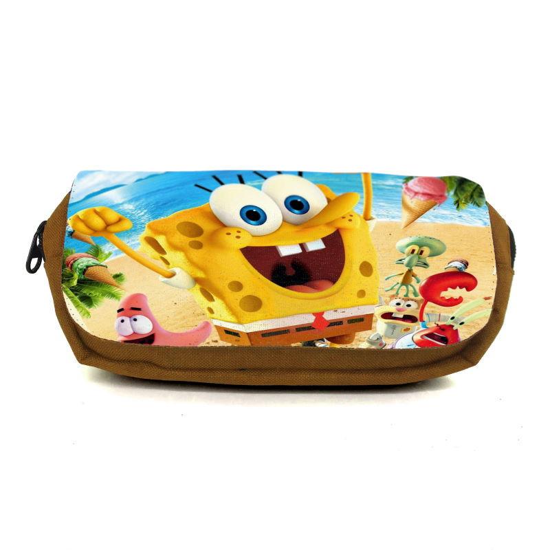 Пенал школьный Спанч Боб SpongeBob SPB-0012 Оранжевый (1479353929)