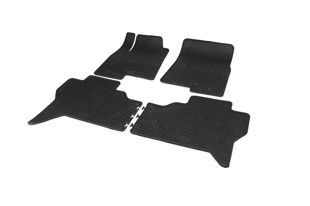 Коврики автомобильные PolyteP для Mitsubishi Pajero III V7W/V6W 2000-2007 г. 4 шт. Черный (1575804610)