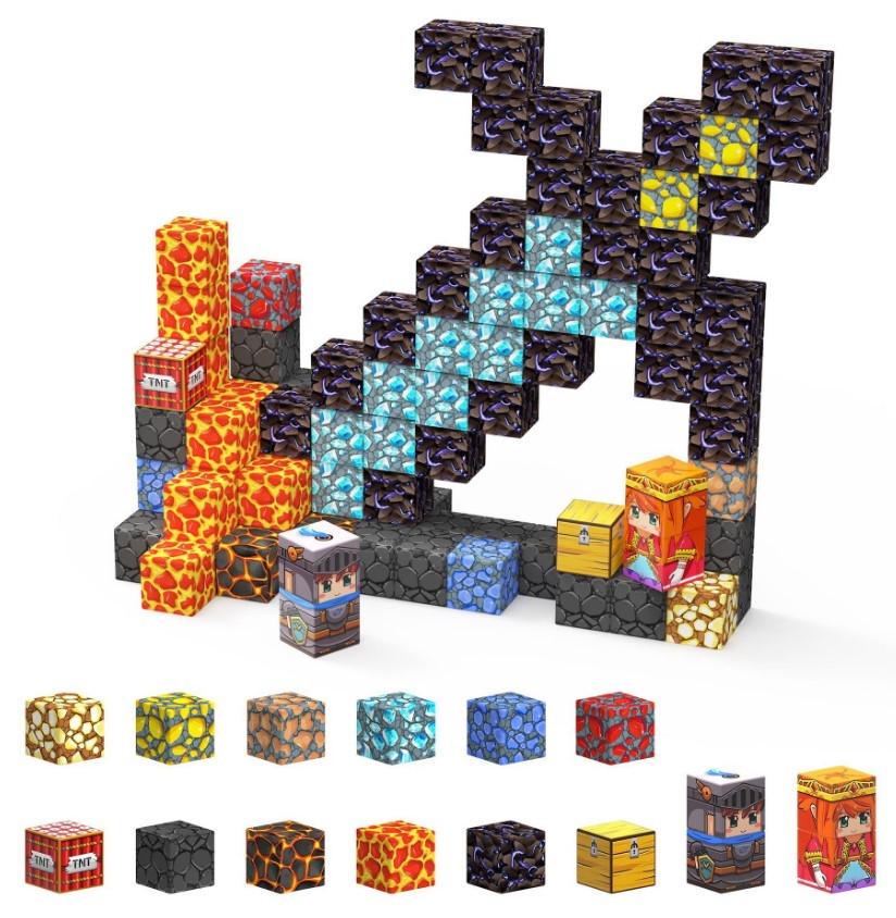 Конструктор магнитный Magnetic Cube Гигантский меч 128 дет. (2104618680) - фото 10 Конструктор магнитный Magnetic Cube Гигантский меч 128 дет. (2104618680) - фото 10