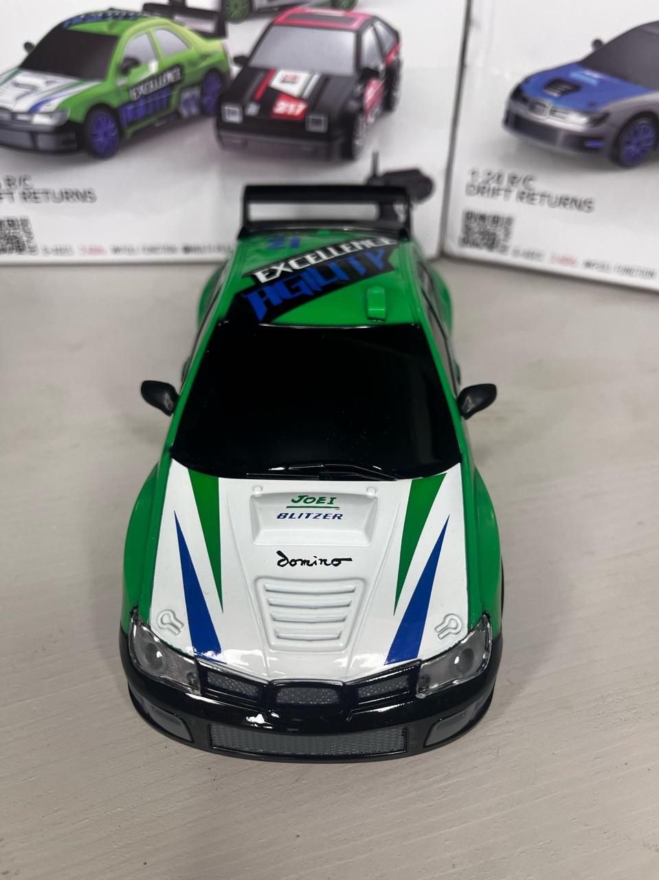 Машинка для дрифту на радіокеруванні повнопривідна Subaru Зелено-білий (2w8-m78-xr6) - фото 6 Машинка для дрифту на радіокеруванні повнопривідна Subaru Зелено-білий (2w8-m78-xr6) - фото 6