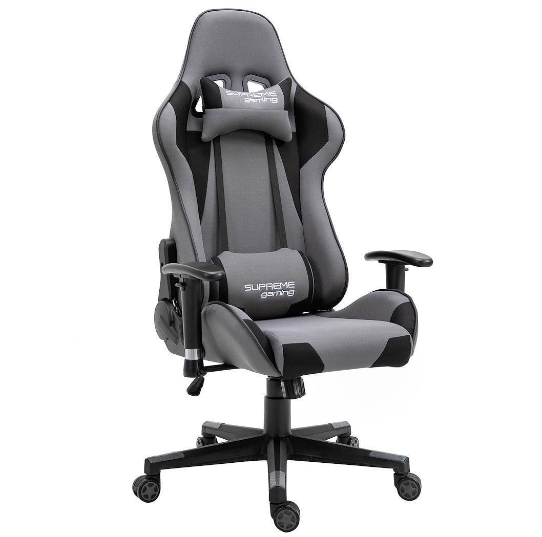 Компьютерное кресло из ткани PlayMaker Supreme Gaming 94561 Серо-черный (10692749) Компьютерное кресло из ткани PlayMaker Supreme Gaming 94561 Серо-черный (10692749)