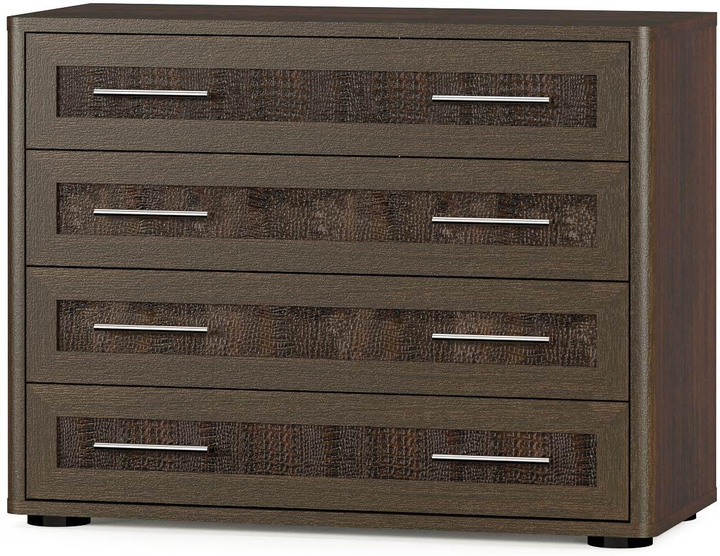 Комод для квартиры 4Ш Mebel Service Токио 105,2х44х80 см Венге (23432664)