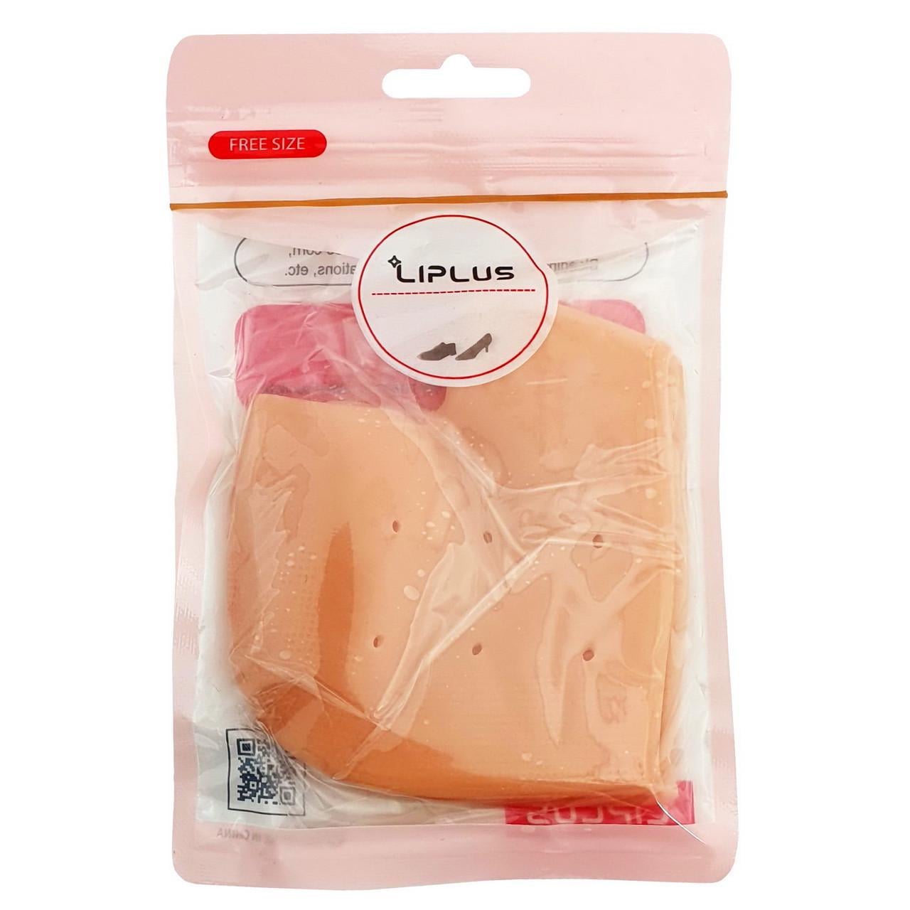 Бандаж для п'яти силіконовий Liplus з ортопедичним ефектом Тілесний (7G-F-13013)