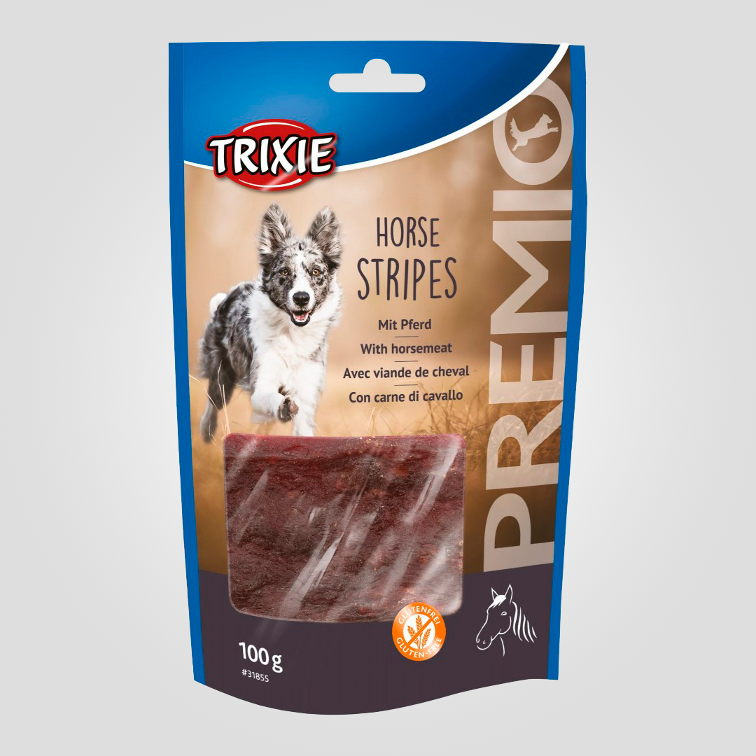 Лакомство для собак Trixie Premio Horse Stripes с кониной 11 см 100 г (20505438)
