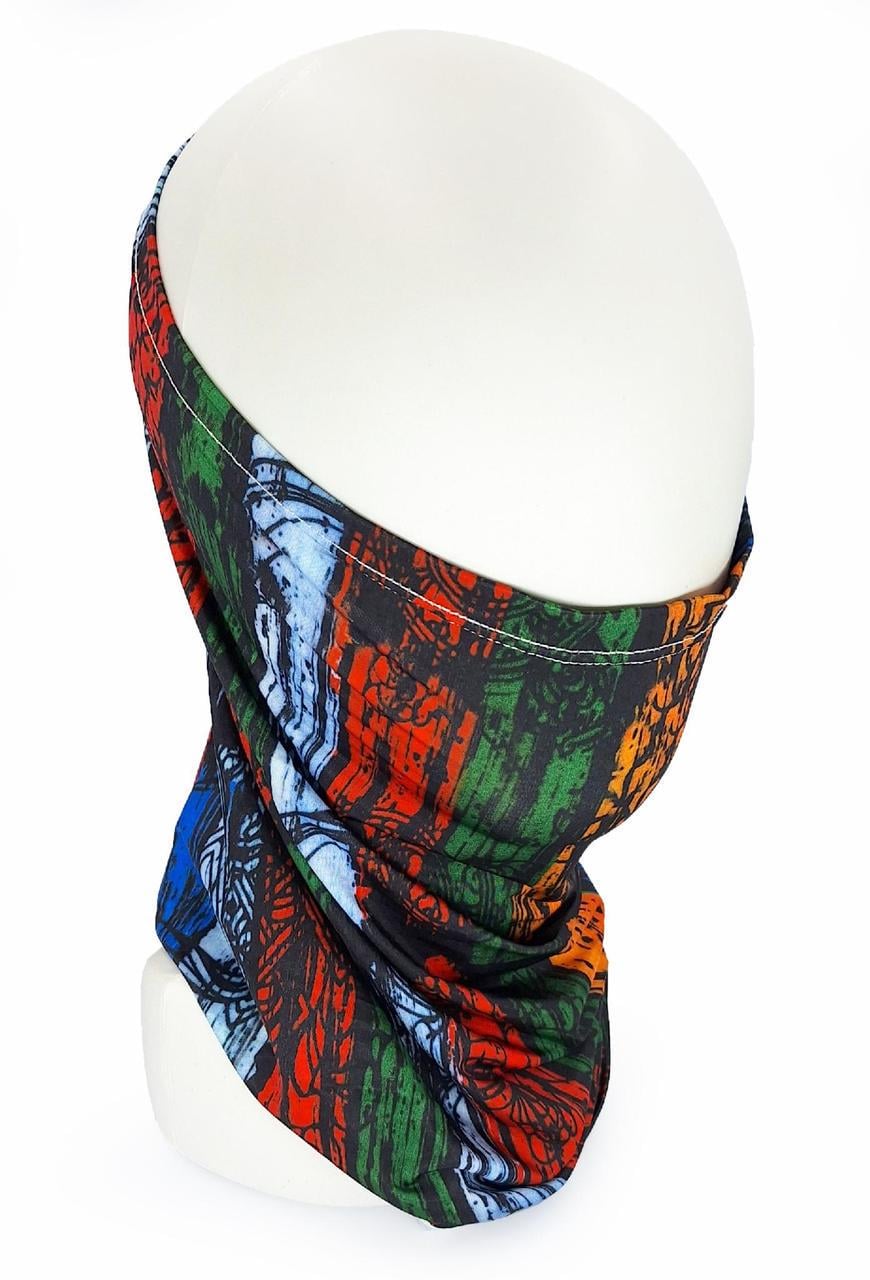 Баф для велосипеда Абстракция 24х42 см Разноцветный (G0001036)