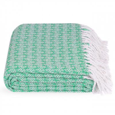 Плед Азалия 140х200 см Зеленый - фото 1 Плед Азалия 140х200 см Зеленый - фото 1