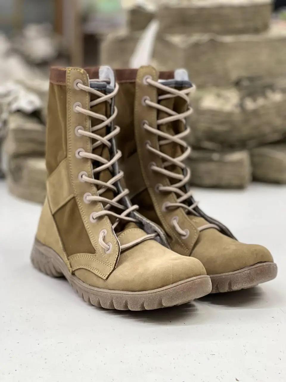 Берцы кожаные р. 40 Койот (40697)