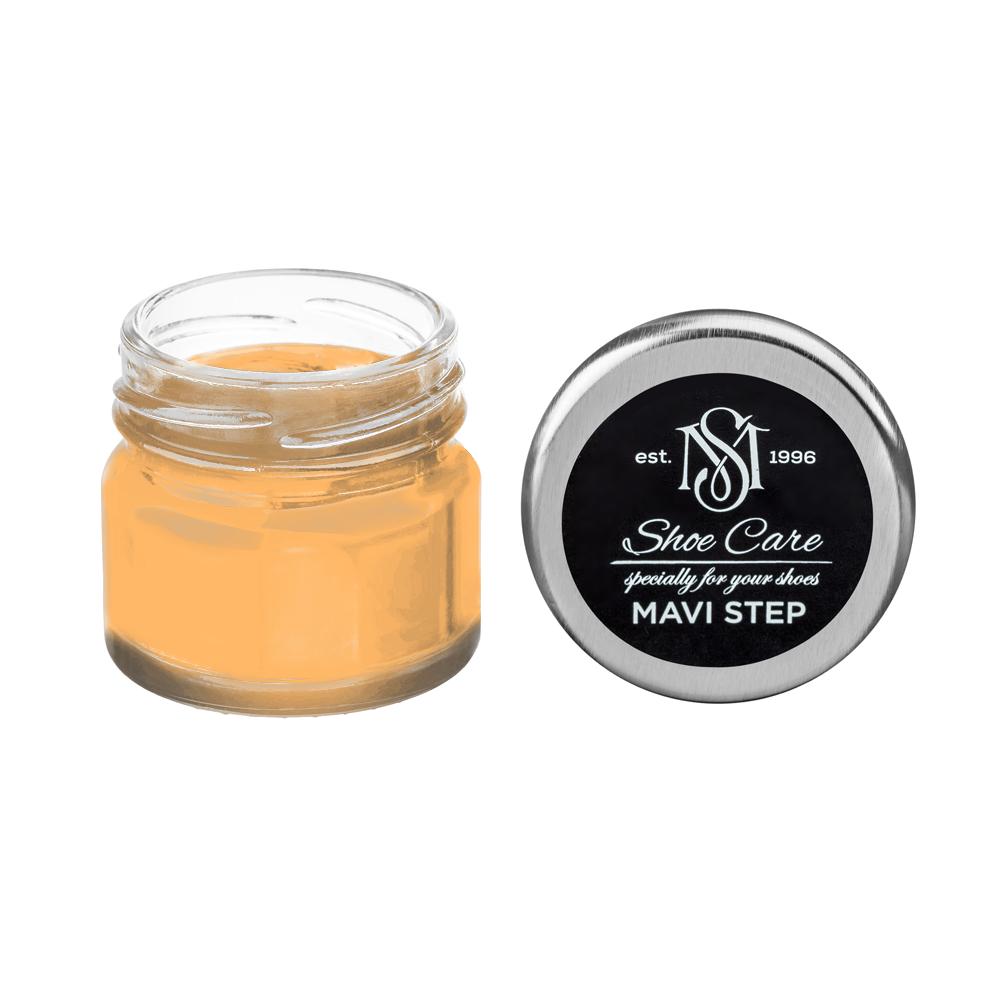 Крем для обуви из кожзама MAVI STEP Custom 25 мл Карамельное яблоко (0550-Y30R)