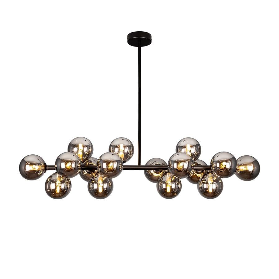 Люстра стельова молекула 7841020-16 BK/BK Чорний - фото 2 Люстра стельова молекула 7841020-16 BK/BK Чорний - фото 2