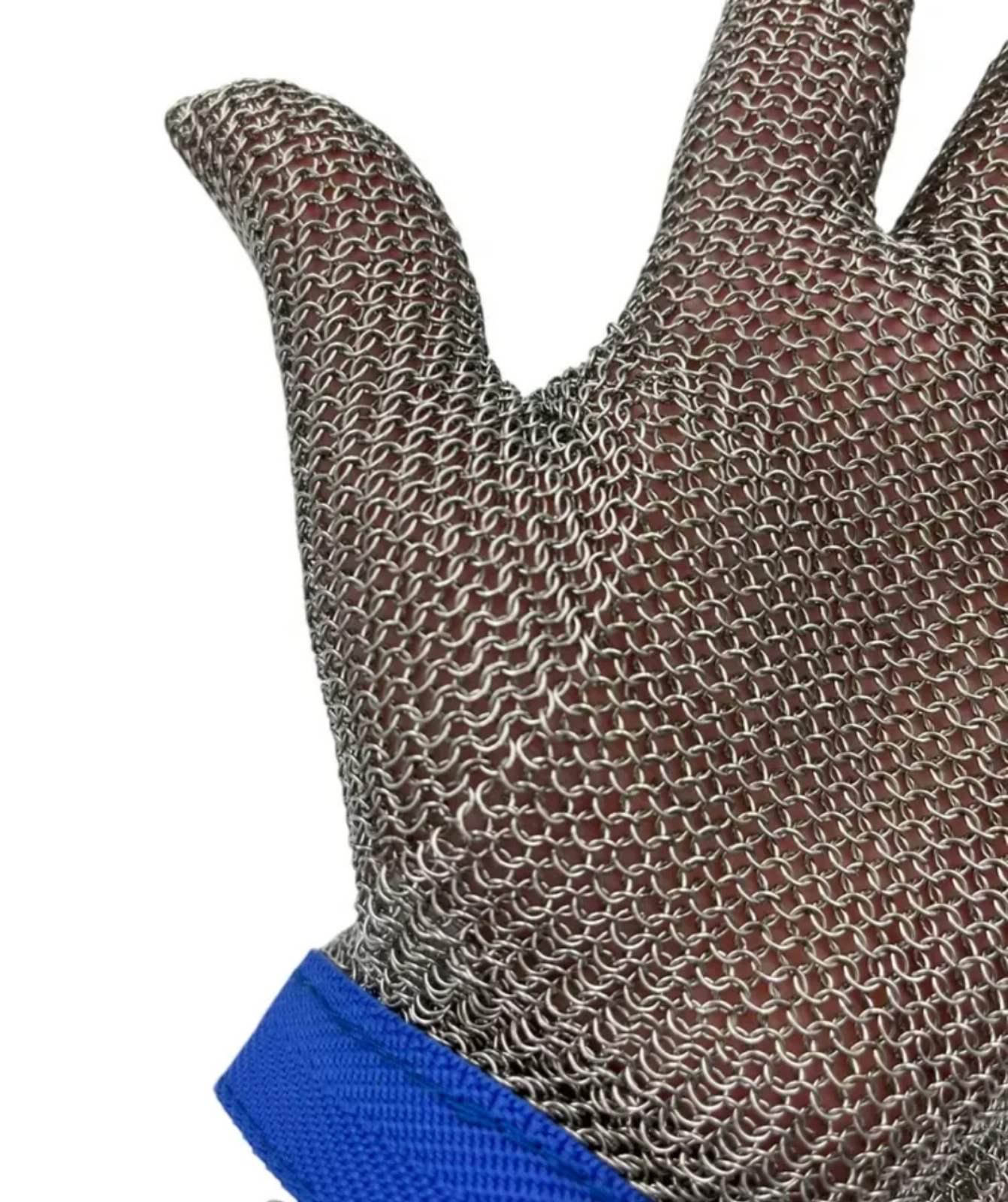 Кольчужная перчатка из нержавеющей стали для защиты рук M - фото 8 Кольчужная перчатка из нержавеющей стали для защиты рук M - фото 8