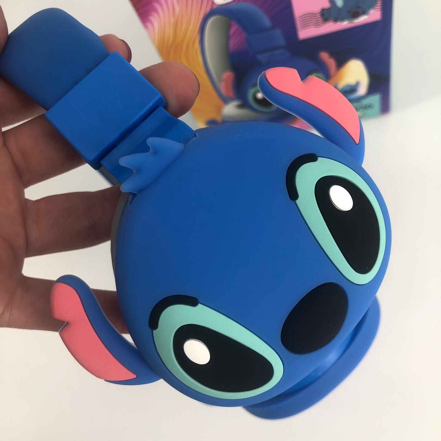 Наушники беспроводные Stitch с микрофоном и встроенным плеером (b22abf43) - фото 8 Наушники беспроводные Stitch с микрофоном и встроенным плеером (b22abf43) - фото 8