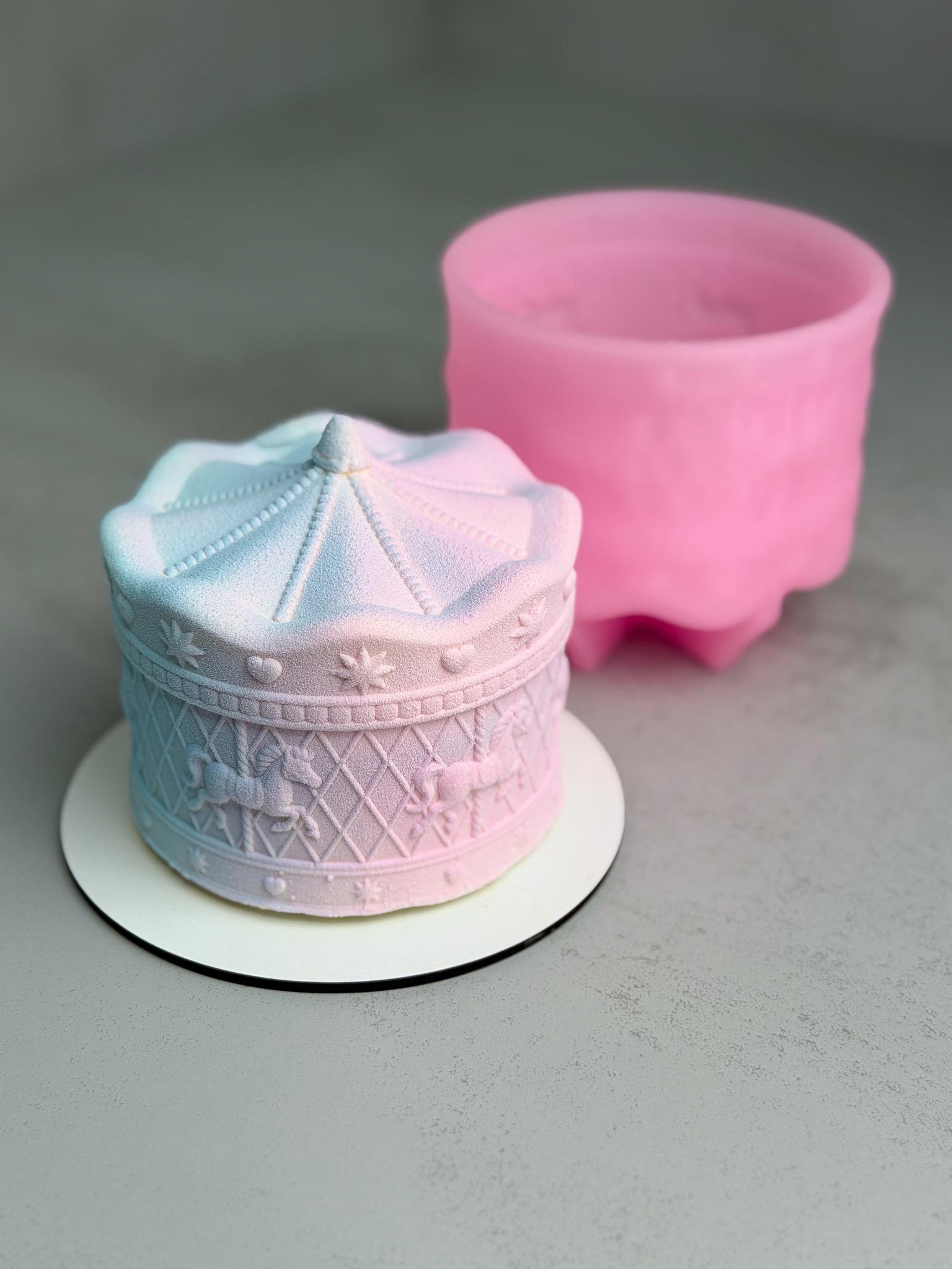 Форма силиконовая Orehova Карусель бенто 700 мл (12753)