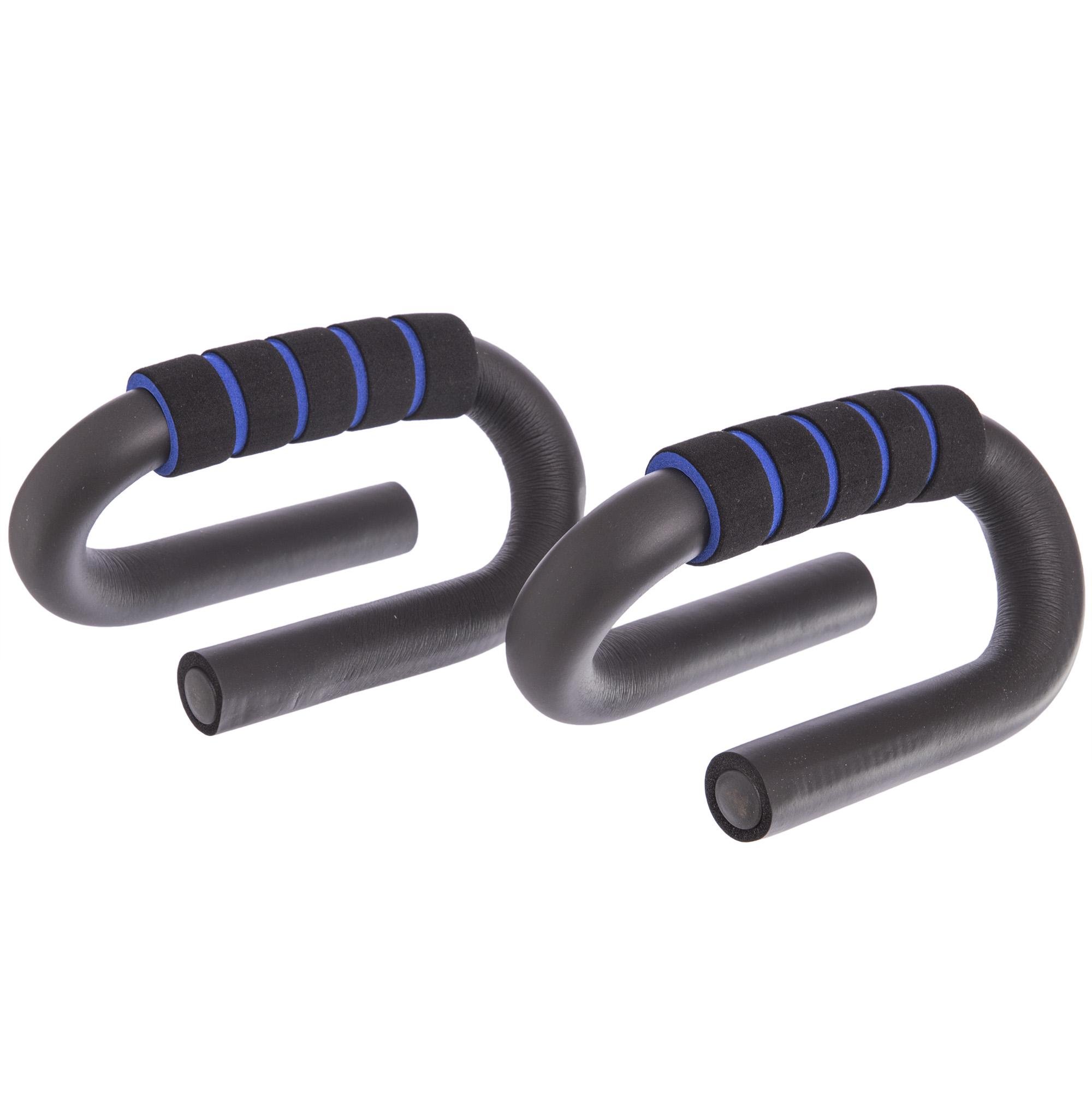 Упори для віджимань Zelart SP-Sport FI-3970 PUSH-UP BAR 11x21 см Сірий (DR005723)