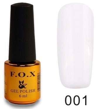 Гель-лак F.O.X PIGMENT №001 6 мл