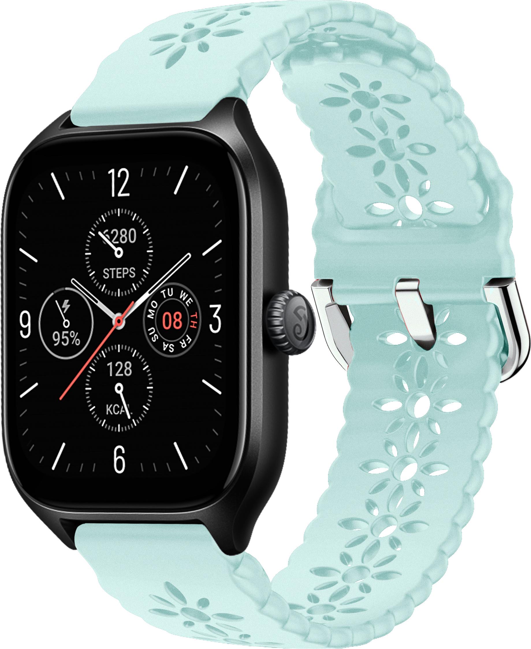 Ремешок Trase для Amazfit GTS 4/mini Turquoise (29561-32) - фото 1 Ремешок Trase для Amazfit GTS 4/mini Turquoise (29561-32) - фото 1